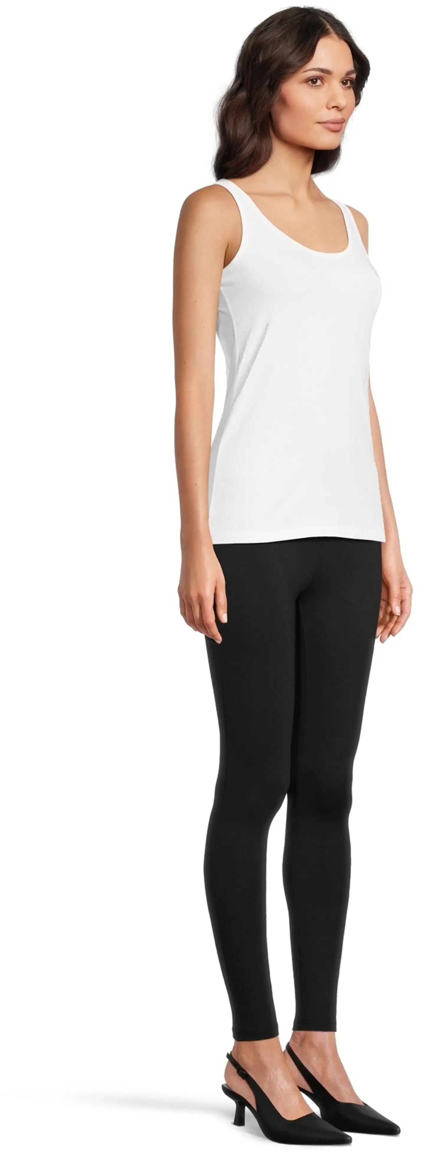 House naisten puntoleggingsit 222H25N001 - Jet Black - 4