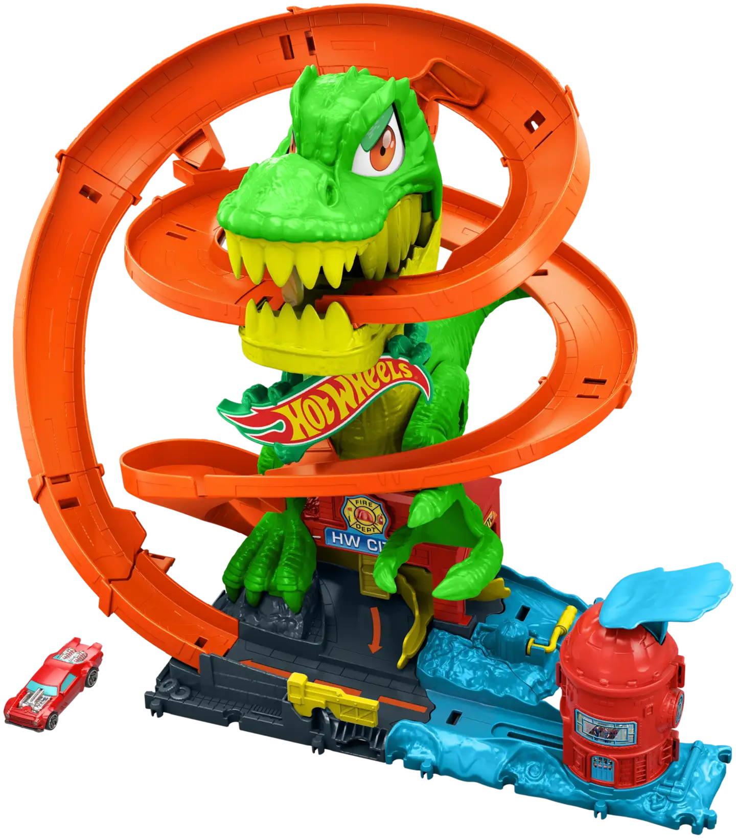 Hot Wheels City T-Rex Blaze Battle -paloasema - 1