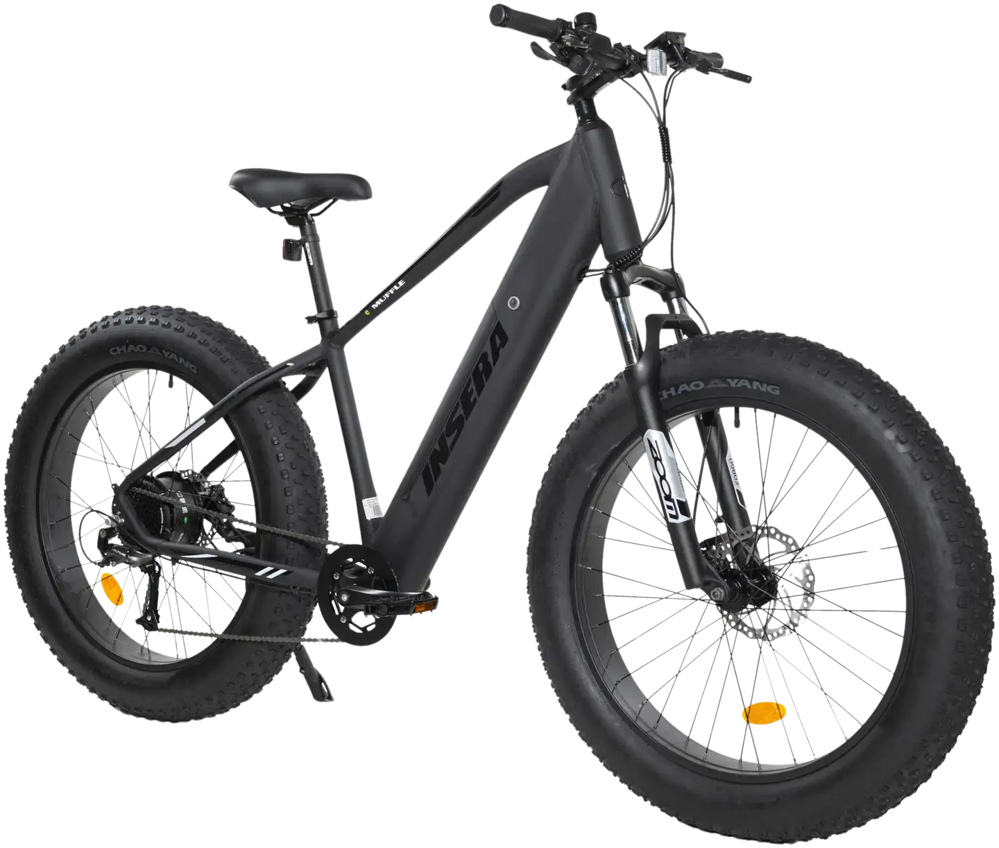 Insera e-Muffle 26" Sähköpyörä fatbike 9-vaihdetta runko 48 cm - 2
