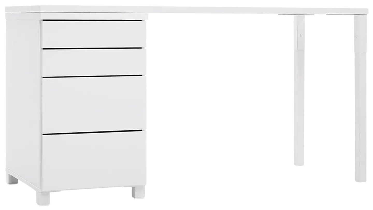 Lundia Classic työpöytä valkoinen - 2