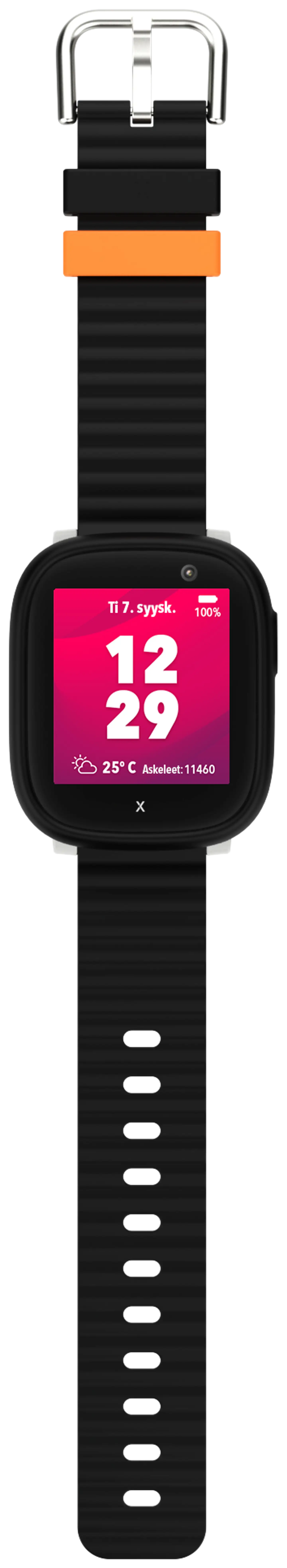 Xplora X6 Xconnect 2nd generation kellopuhelin musta - 1