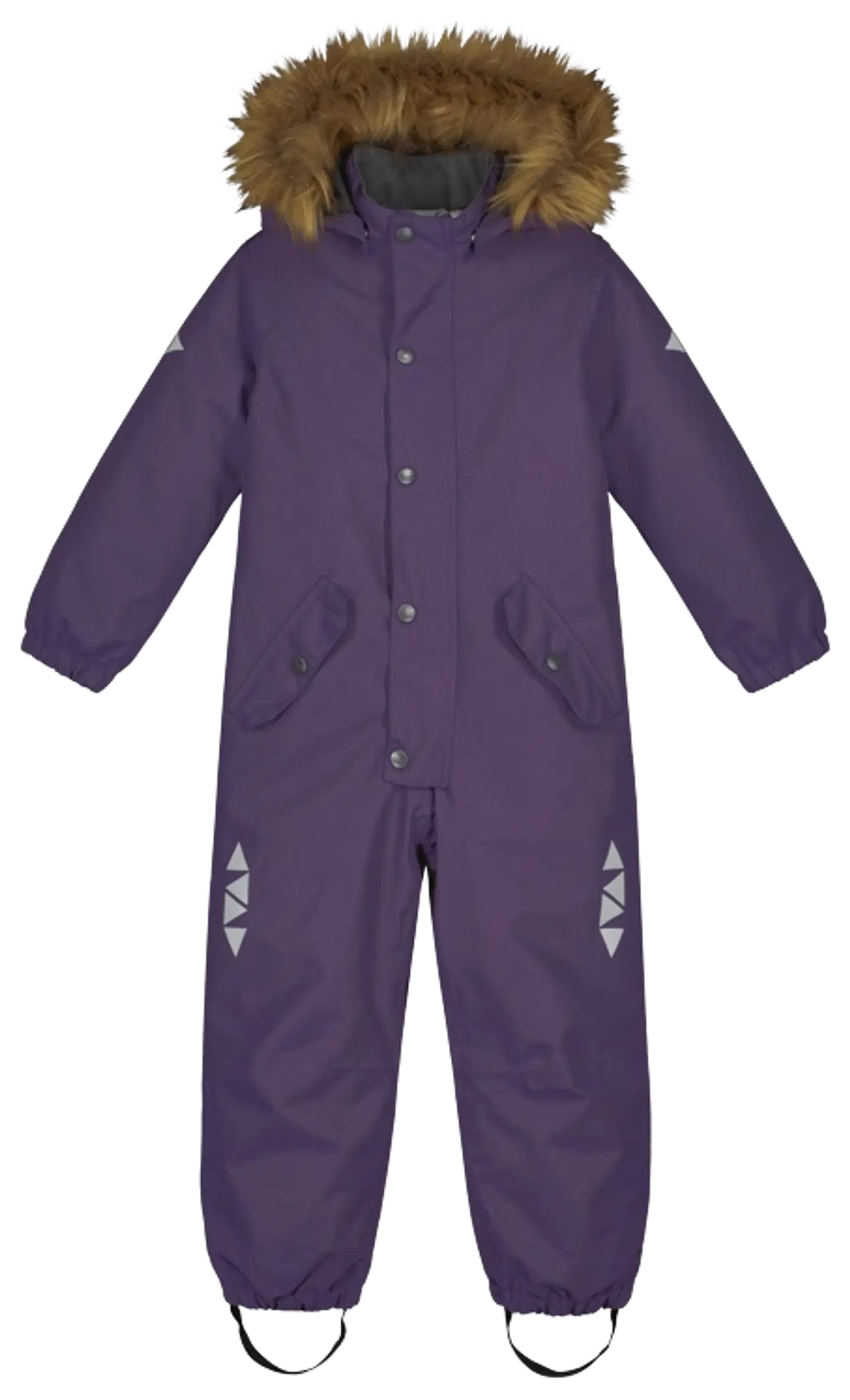HC Outwear lasten vedenpitävä toppahaalari Inna - Dark Lilac - 1