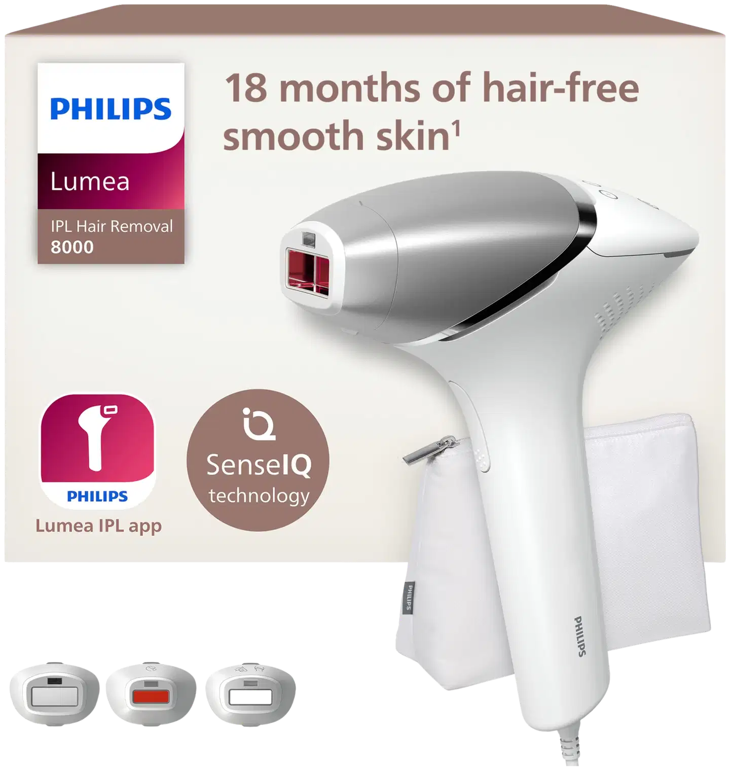 Philips Lumea IPL 8000 Series BRI946/00 karvanpoistolaite - 2