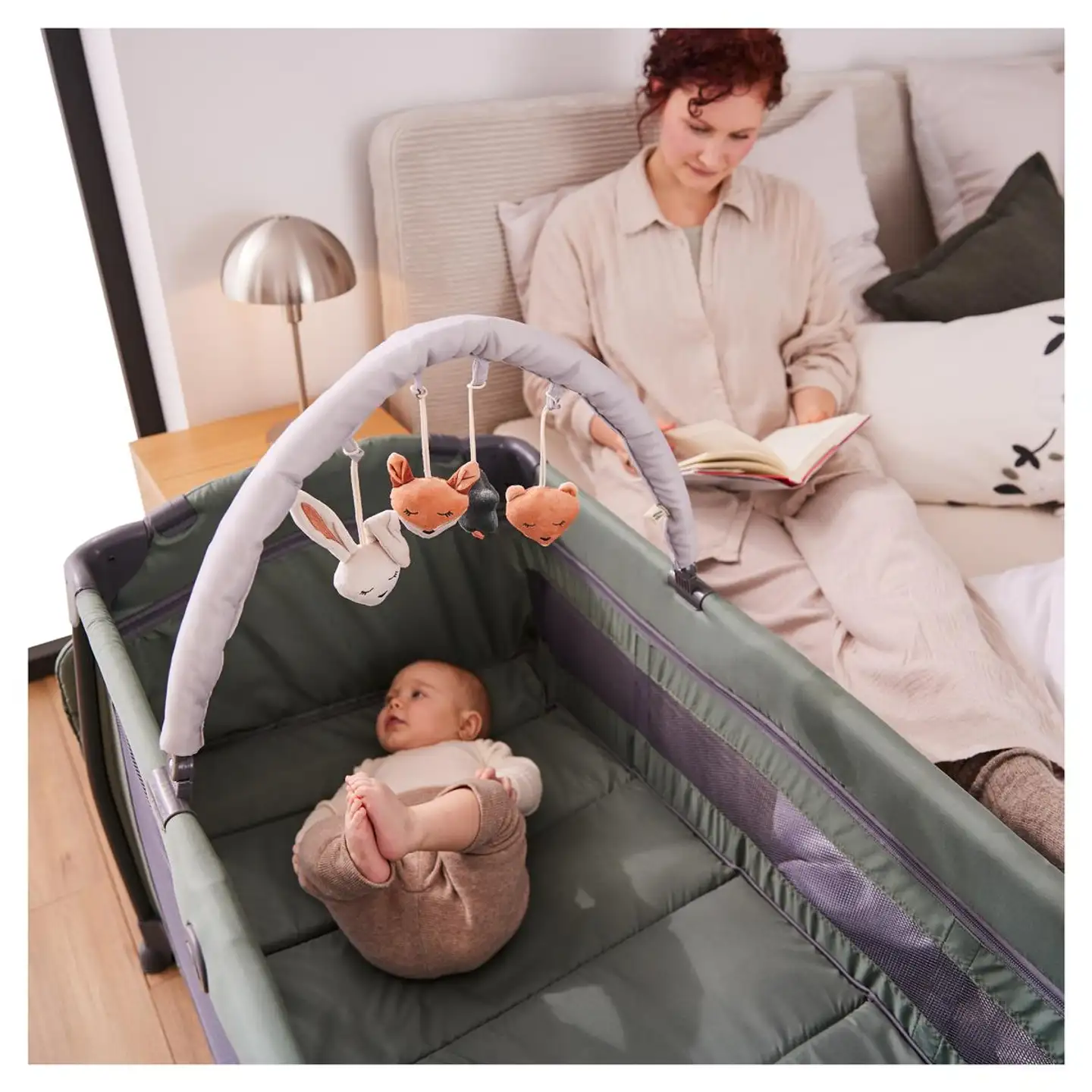 Hauck mobile matkasänkyyn Travel Bed Mobile metsä - 22