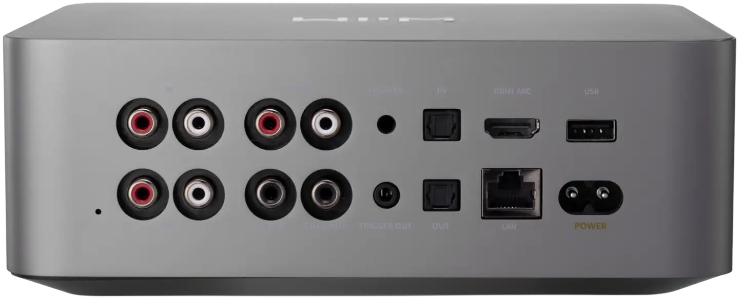 WiiM Ultra Striimeri, Tumman Harmaa - 4