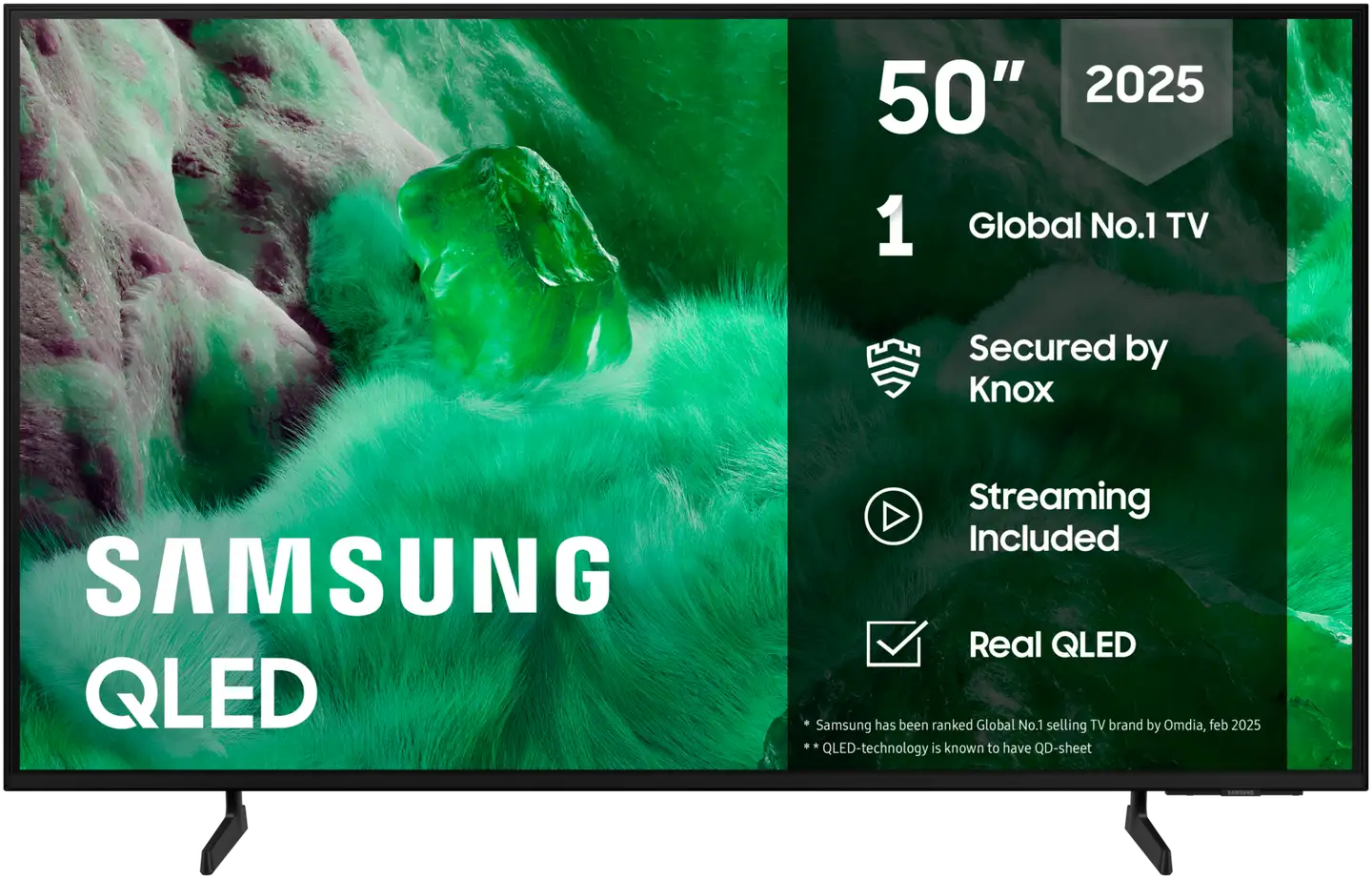 Samsung 50" 4K UHD QLED Smart TV TQ50Q7F2 - 1