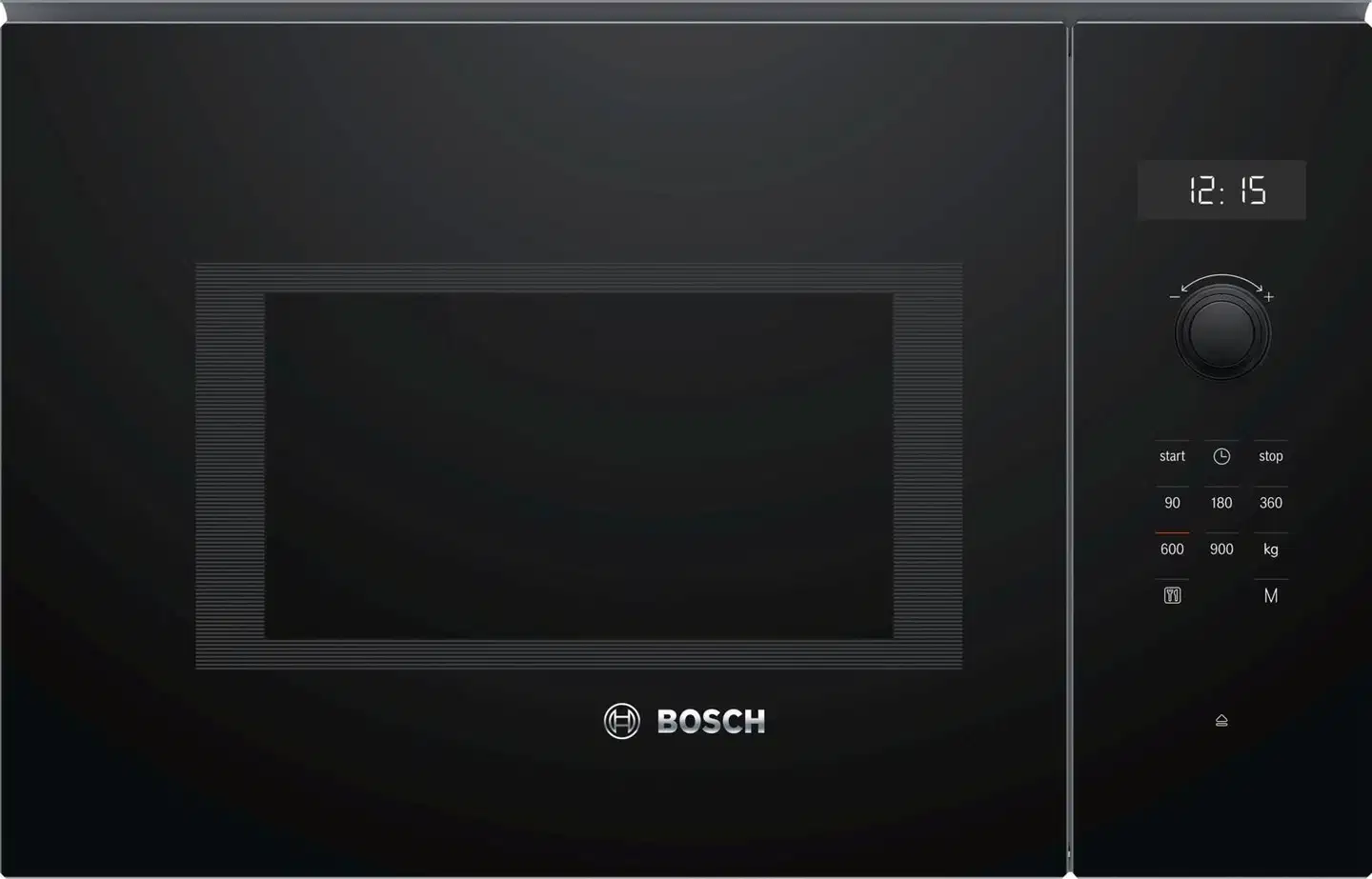 Bosch Serie 6 kalusteisiin sijoitettava mikroaaltouuni 59 x 38 cm musta