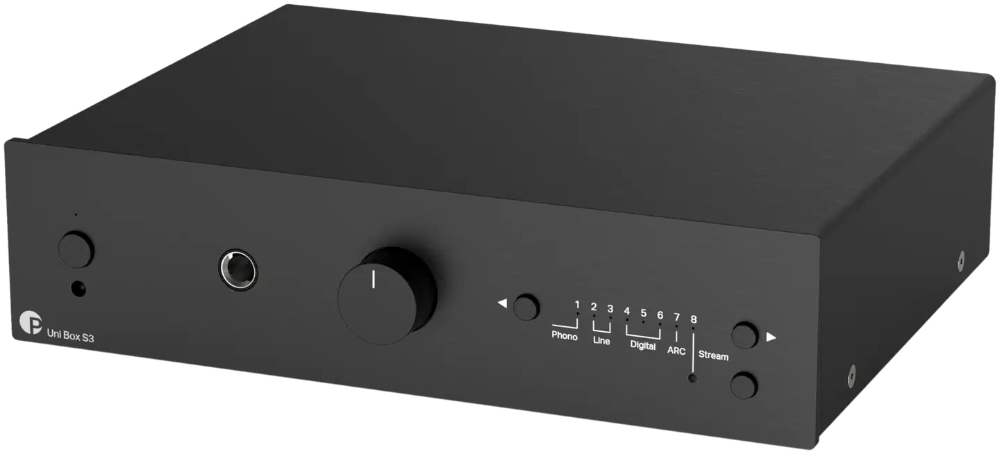 Pro-Ject Verkkovahvistin Uni Box S3 musta - 2