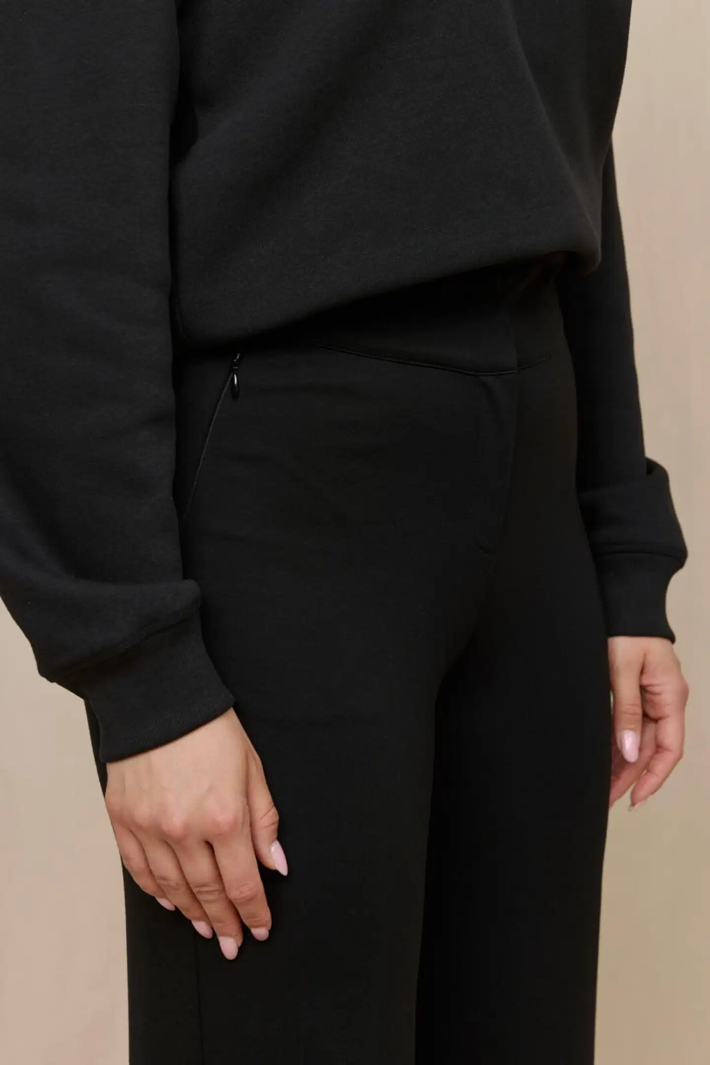 Finlayson naisten housut Perfect - black - 4
