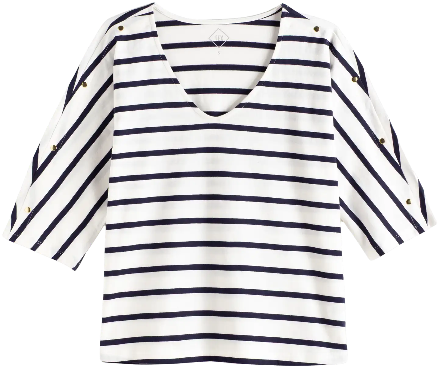 TEX naisten trikoopusero I274605 - Navy - 3