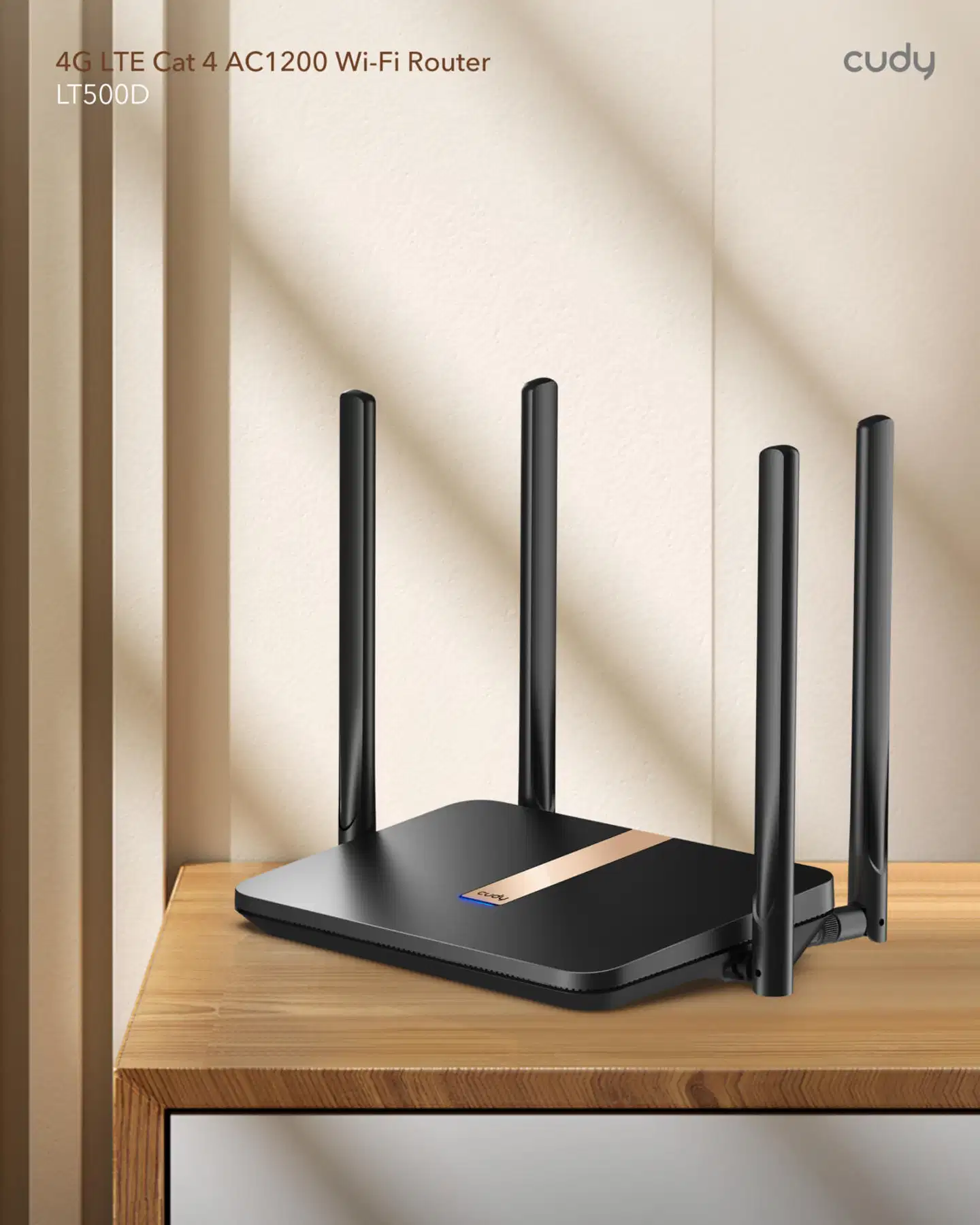 Cudy 4G/LTE-reititin LT500D - 7