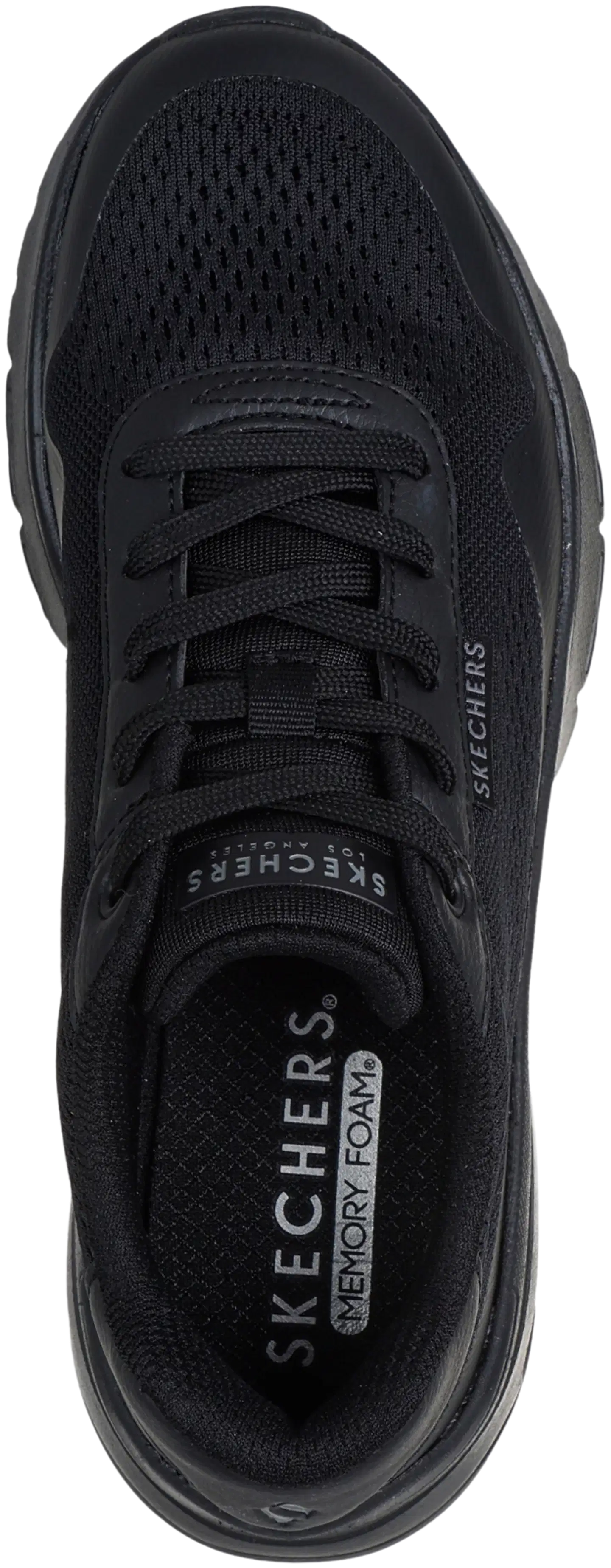 Skechers naisten vapaa-ajan lenkkarit Uno Flex 177794 - Black - 4