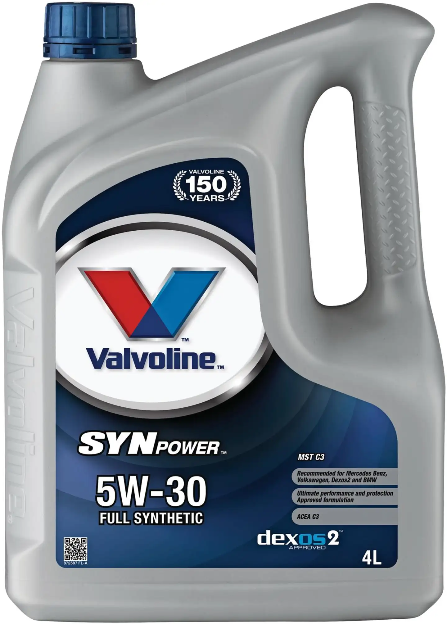 Valvoline Synpower MST 5W-30 C3 moottoriöljy 4l