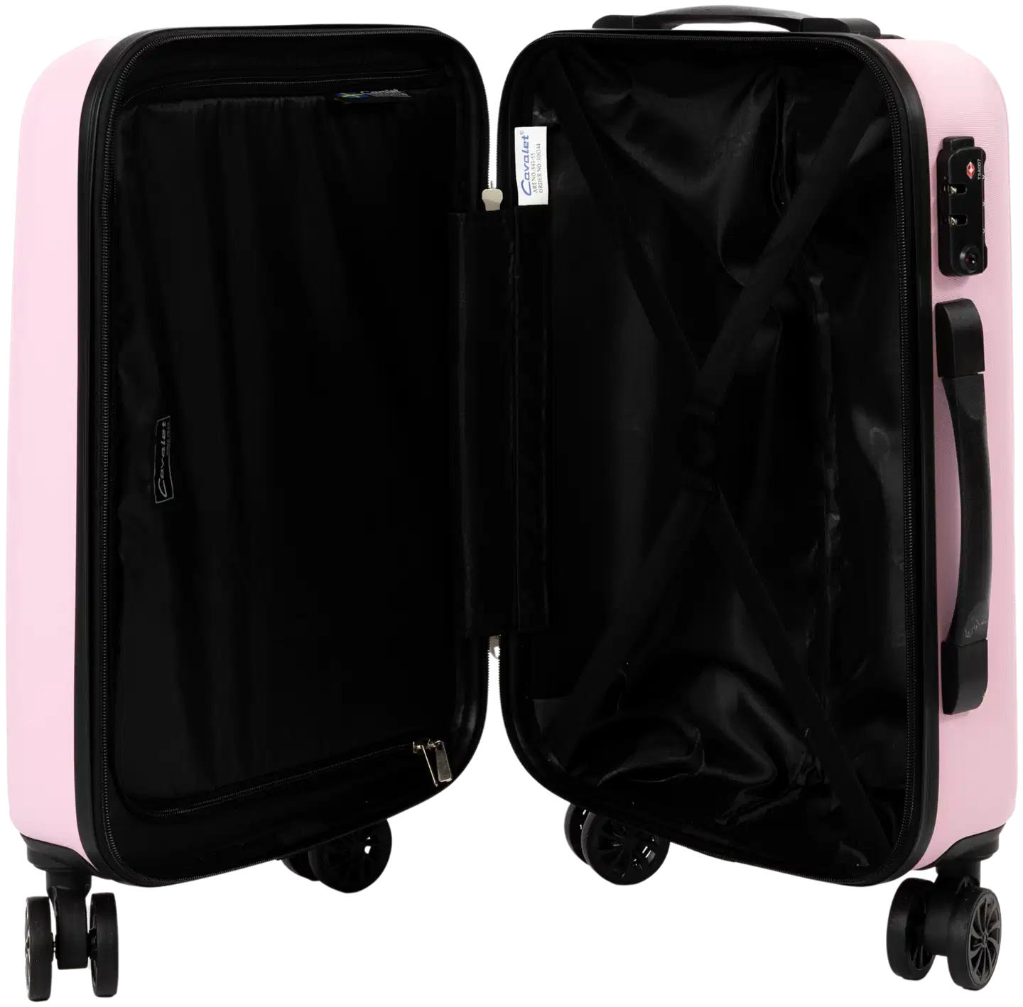 Cavalet lentolaukku Rhodos 54 cm vaaleanpunainen - 3