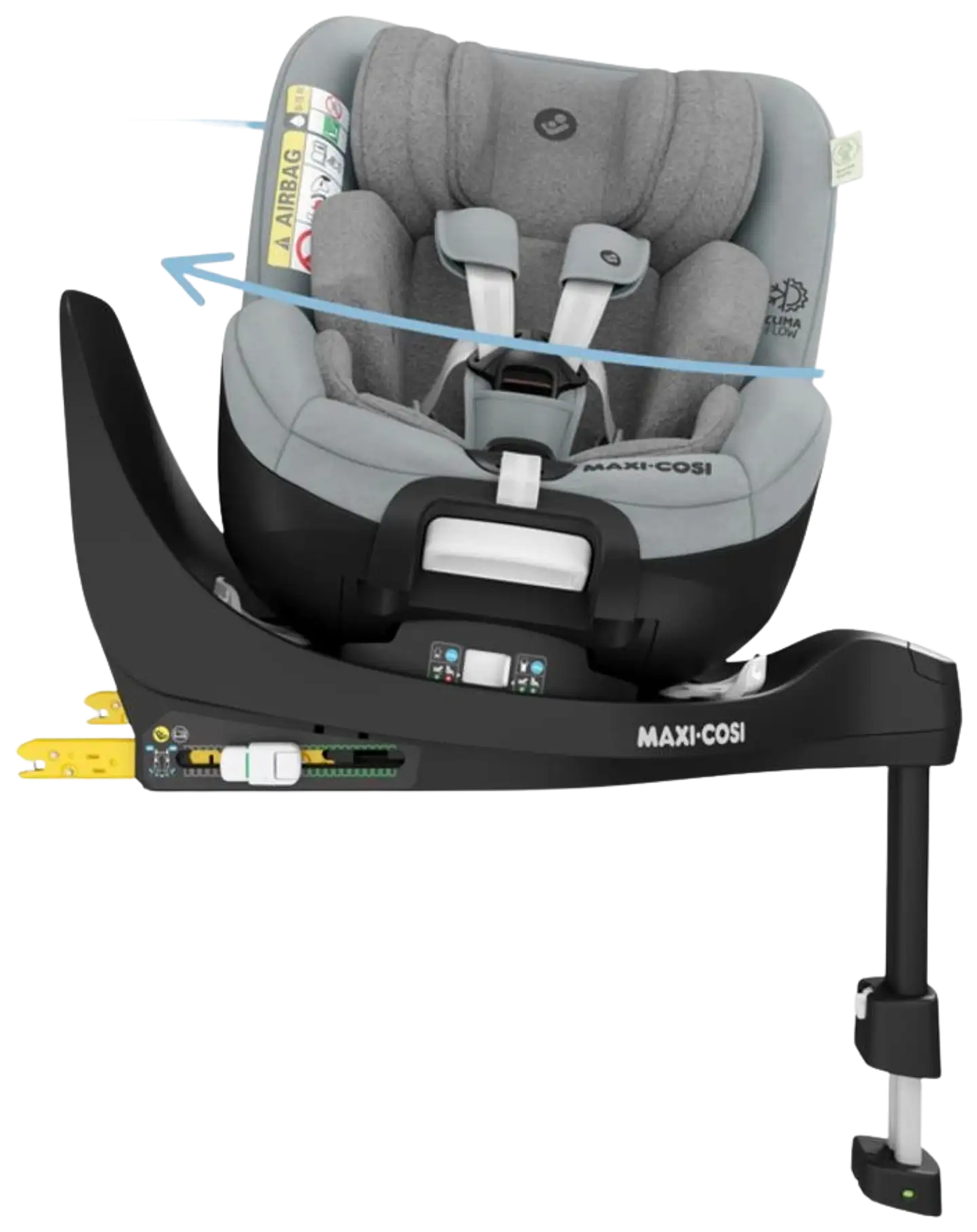Maxi-Cosi turvaistuin Mica Pro Eco harmaa - 2