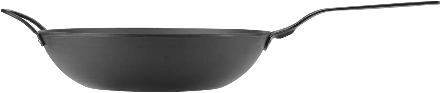 Heirol Wokkipannu 33 cm Blacksteel Pro - 2