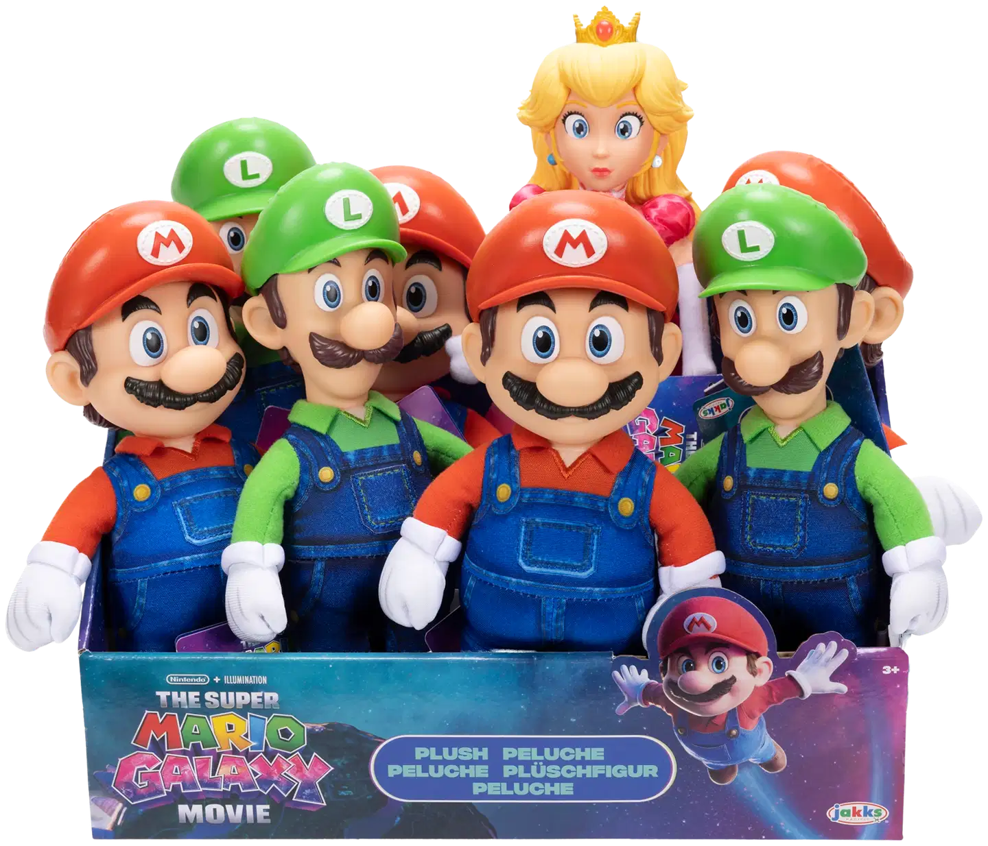 Mario Movie 2 pehmolelu 23 cm, erilaisia - 1