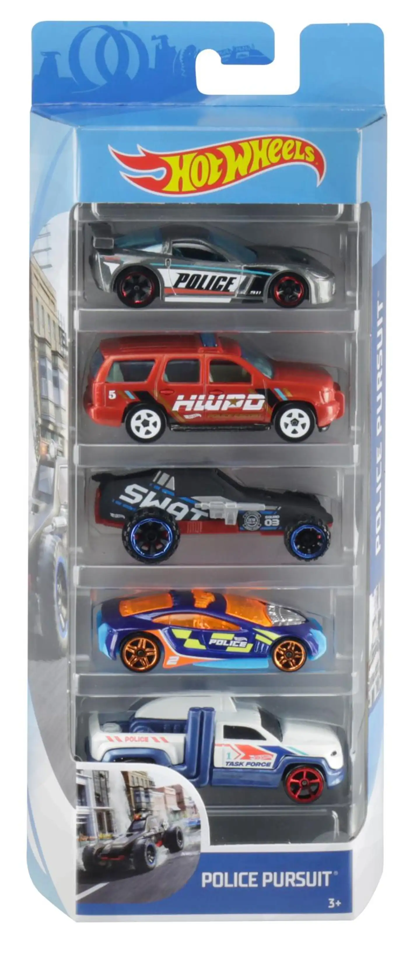 Hot Wheels 5 pikkuautot 5kpl lahjapakkaus lajitelma - 3