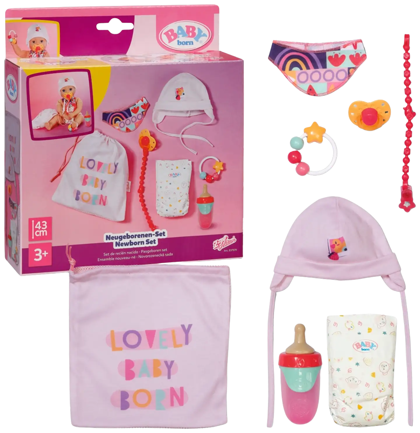 BABY born asusetti 43cm - 2