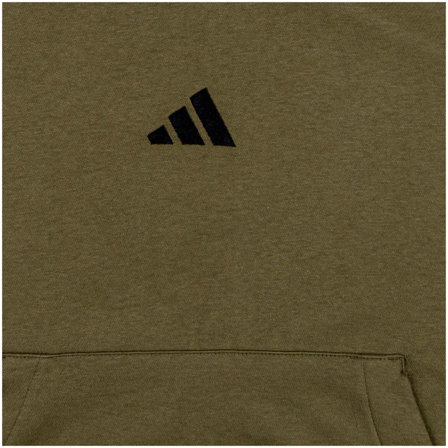 adidas miesten collegehuppari Feelcozy JE3799 - Olive strada - 3