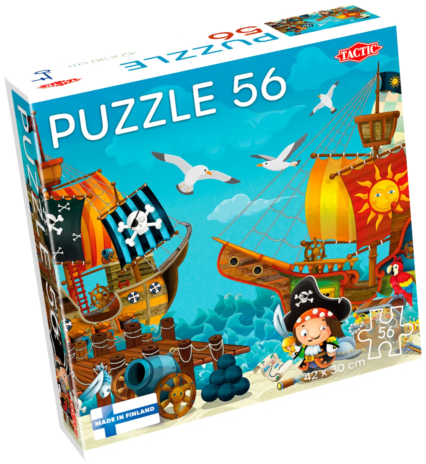 Tactic palapeli Pirate Captains on Shore 56 palaa - 1