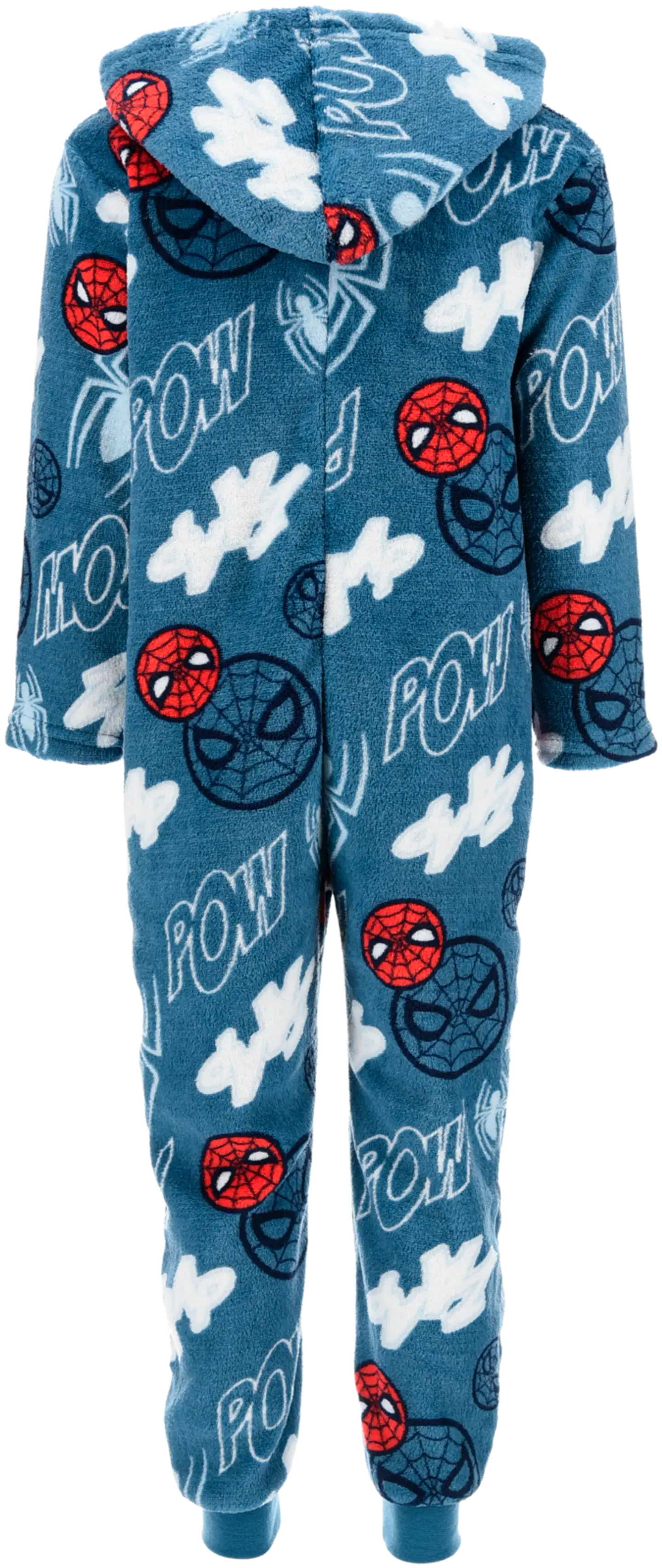 Spiderman lasten korallifleecehaalari hupulla ZH20104 - Blue - 2