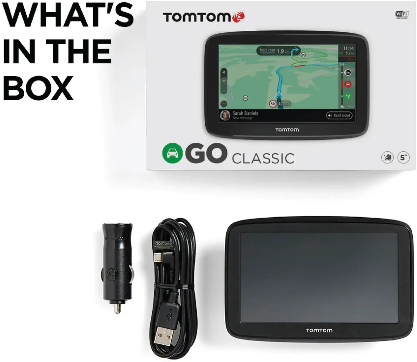 TOMTOM GO  CLASSIC 5  5" GPS PAIKANNIN - 3