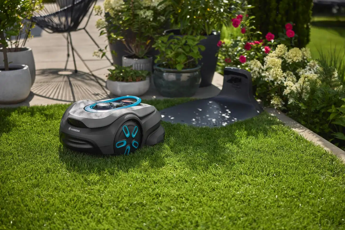 GARDENA robottiruohonleikkuri smart SILENO sense 400, rajalangaton - 8