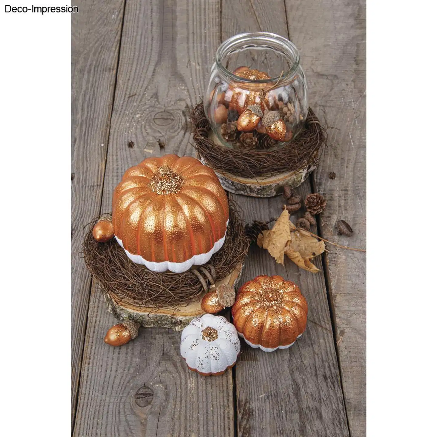 Rayher Hobby puinen levy pyöreä, 10-12cm ø, nippu 3kpl - 4