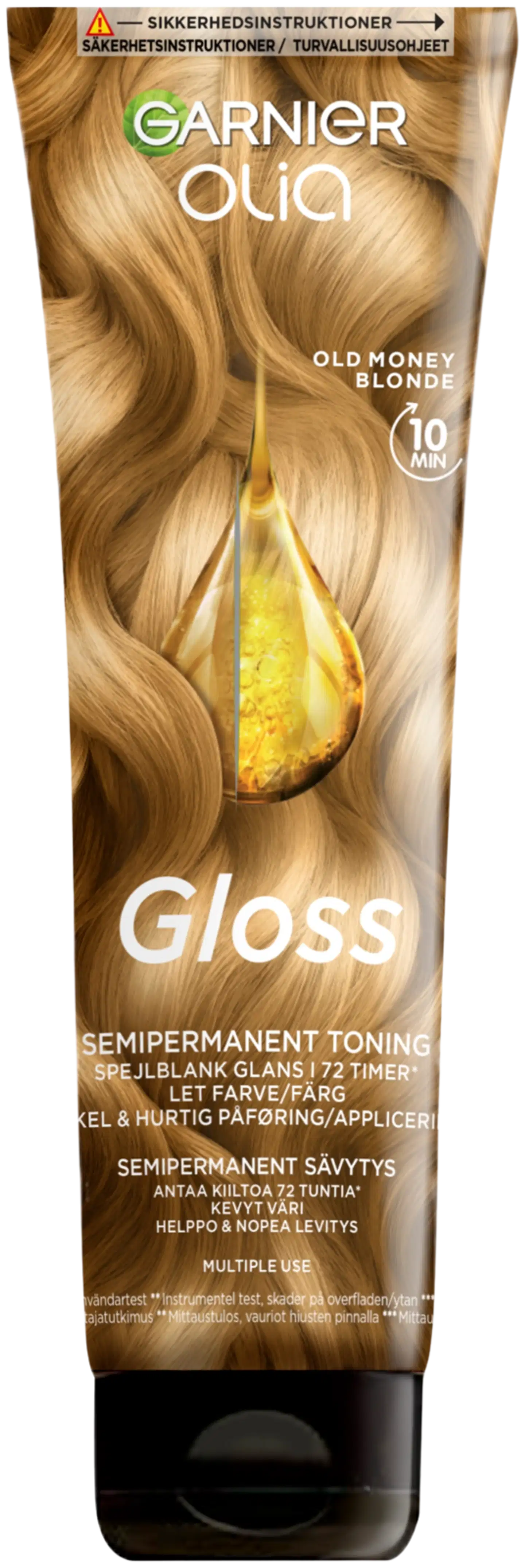 Garnier  Olia Gloss kiiltoa antava sävyte Old Money Blonde 150ml - 1