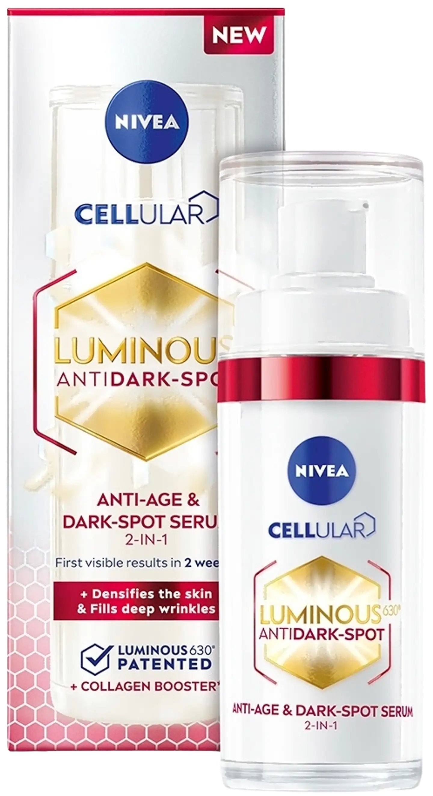 NIVEA 30ml Cellular Luminous630 Anti-Age & Dark-Spot Serum -kasvoseerumi - 3