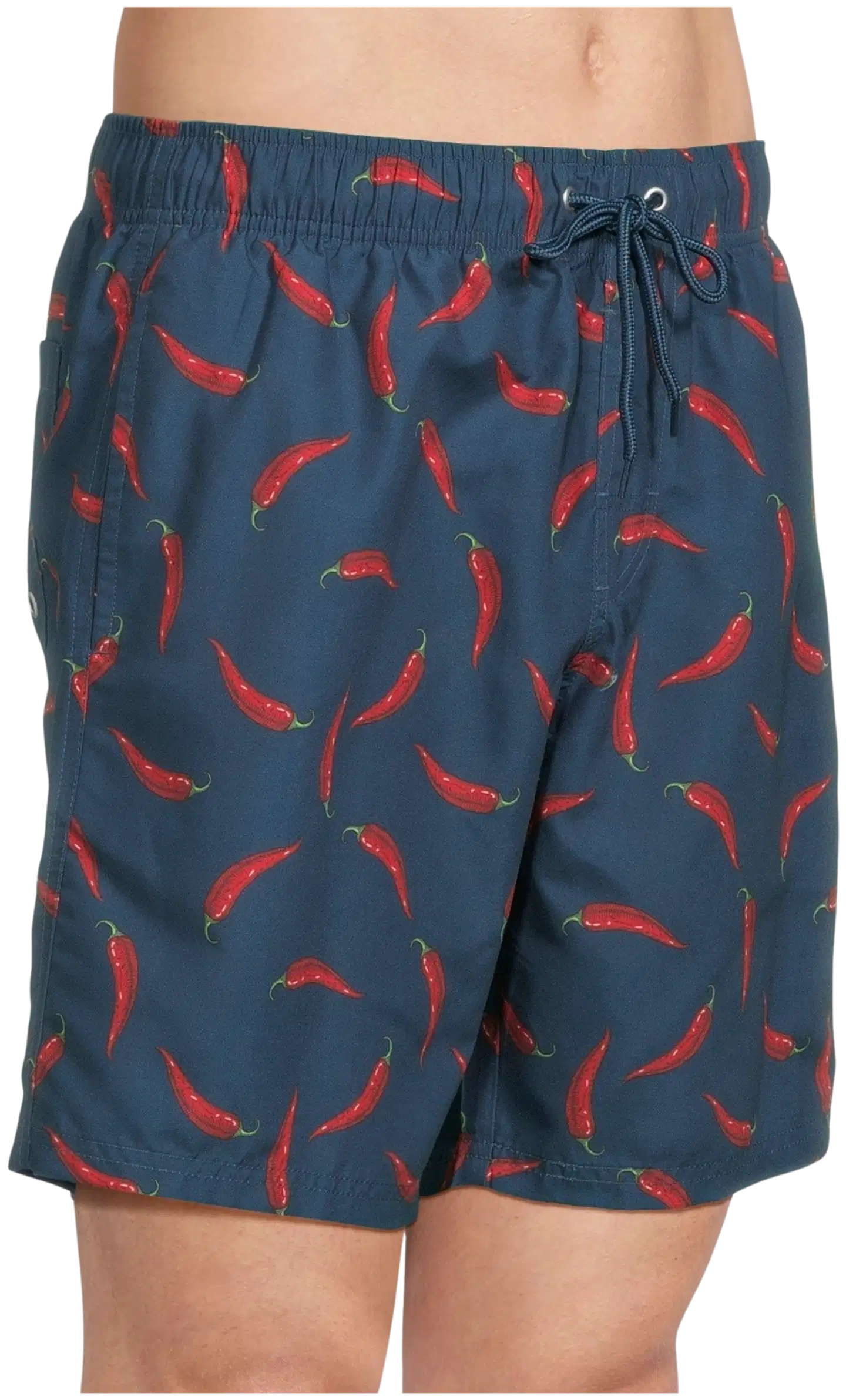House miesten uimashortsit chili 192H042609 - RED PEPPER PRINT - 4