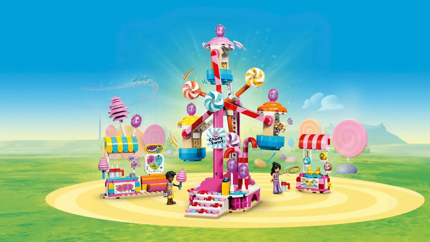 LEGO® Friends 42700 Karkkien ja kuppikakkujen koristama maailmanpyörä - 6
