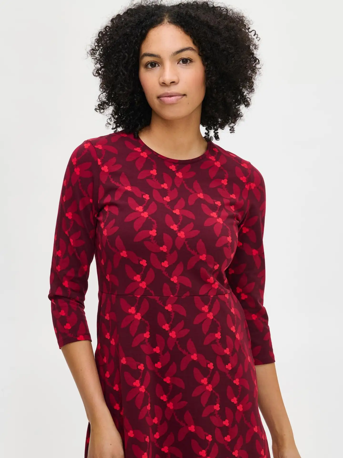 Nanso Naisten mekko Vieno - Punainen - 2