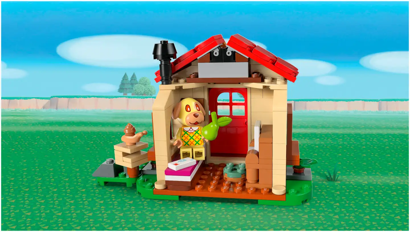 LEGO Animal Crossing 77058 Goldie kodikkaassa talossaan - 5
