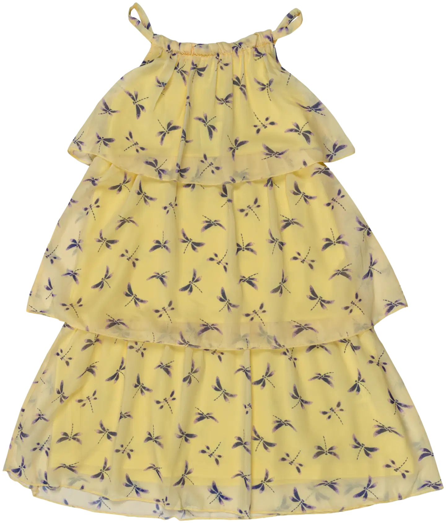 House lasten frillamekko 23TH172629 PatternLab - Yellow aop - 1