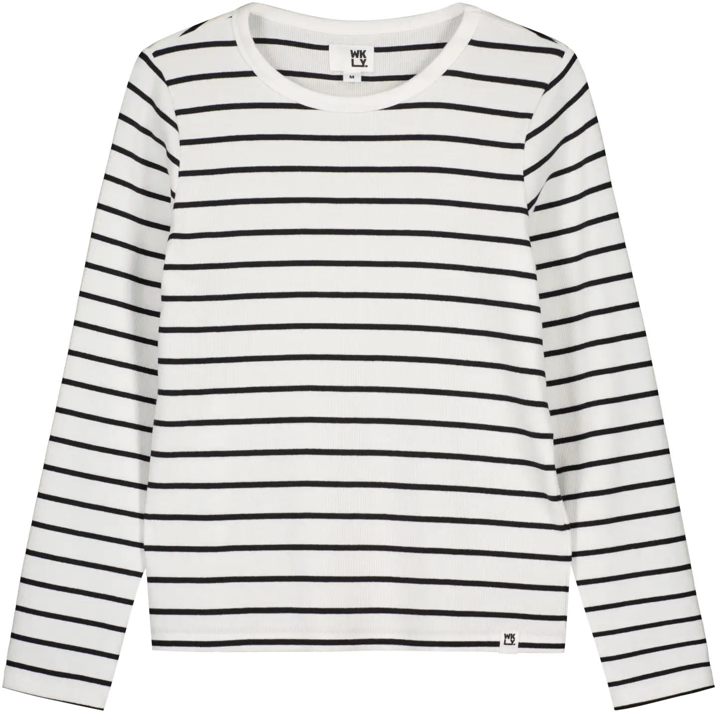 WKLY. naisten ribbipusero 213W000100 - black/white stripe - 1