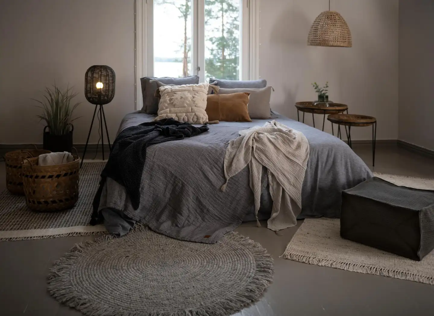 Fanni K Matto Oras 140x200 cm harmaa - 5