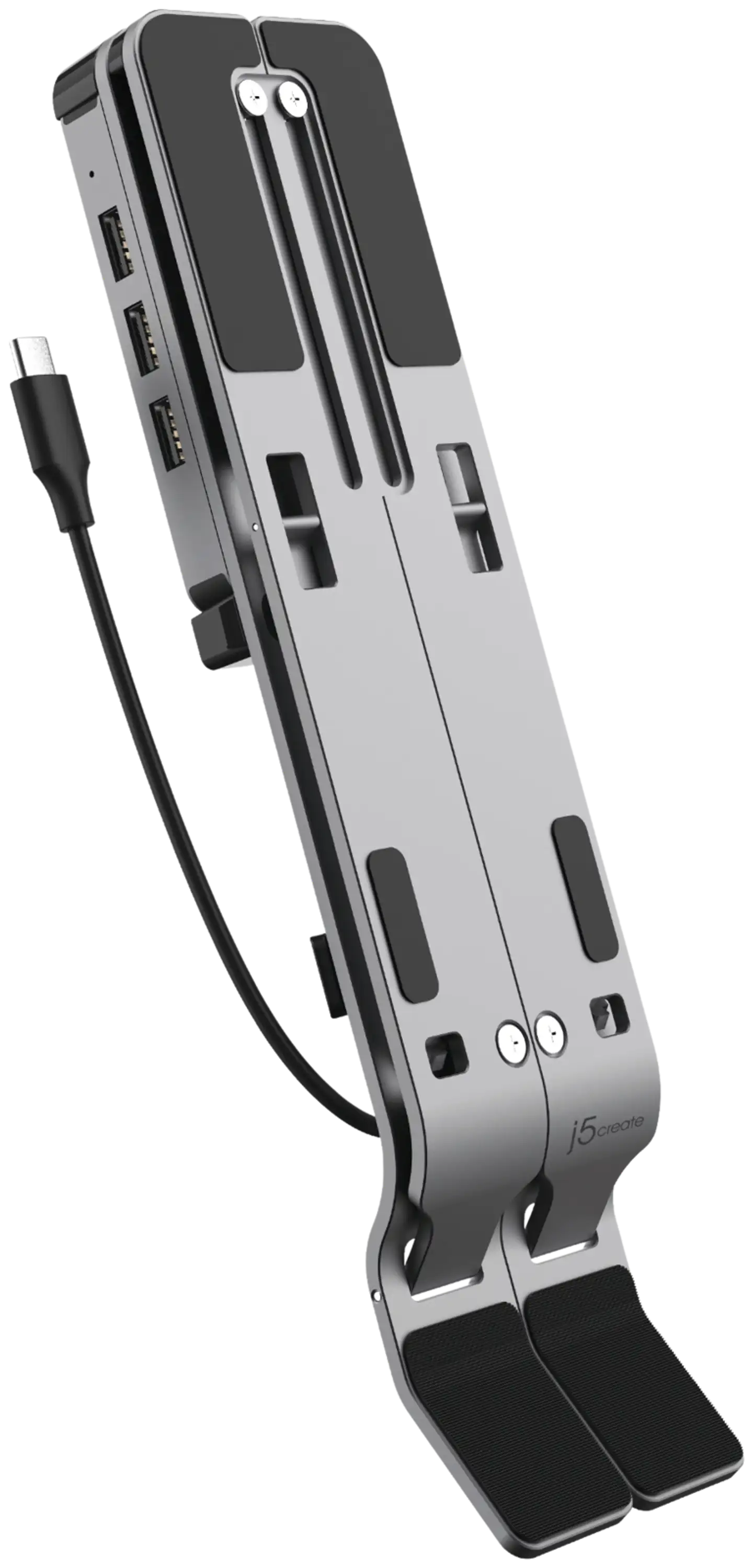 J5 Create kannettavan tietokoneen jalusta 4 x USB jakajalla - 3
