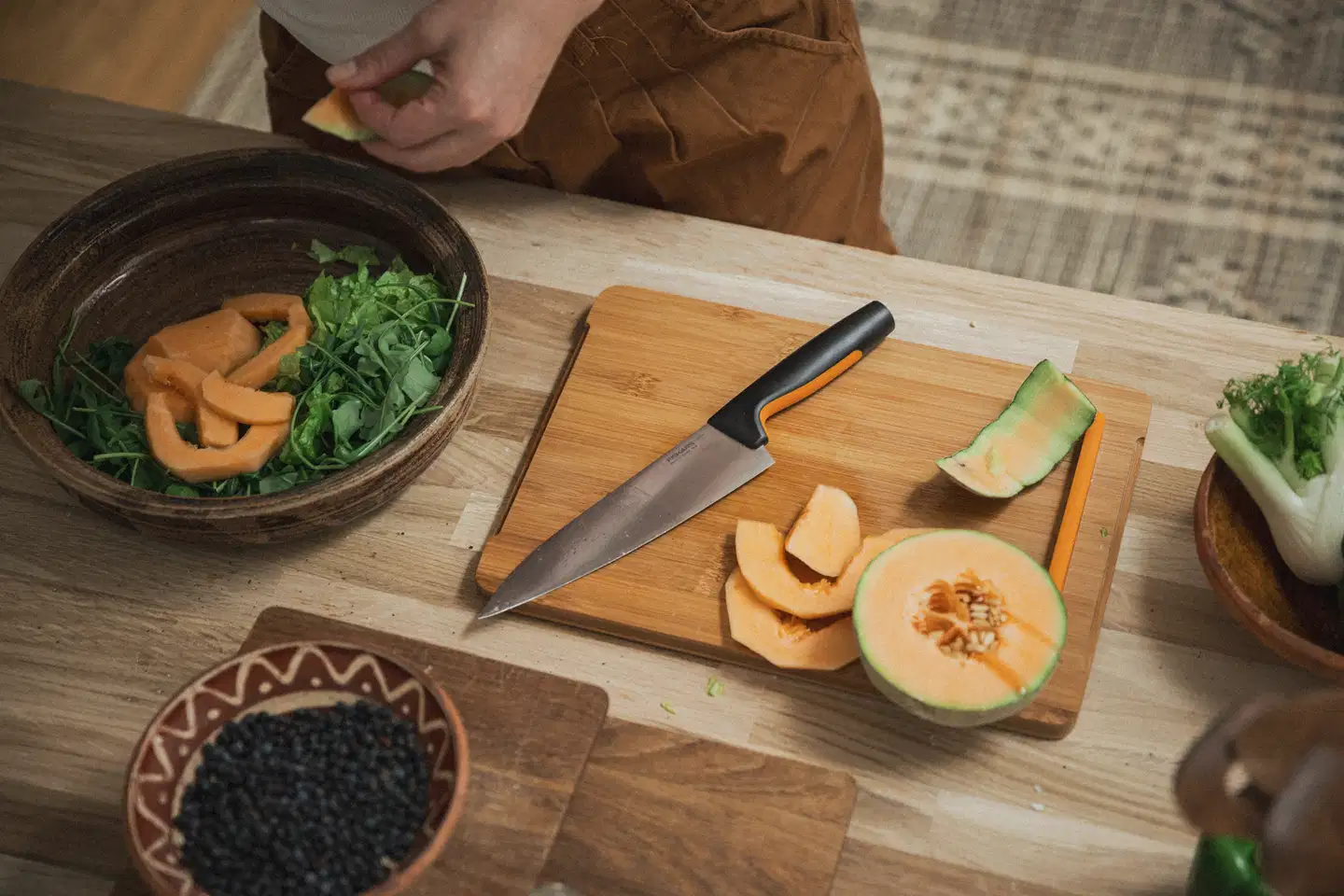 Fiskars FF iso kokinveitsi GRS - 4