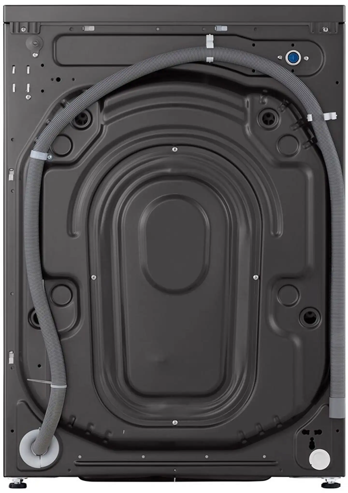 LG edestä täytettävä pyykinpesukone F4A1009NDK, 9kg, tumma harmaa - 8