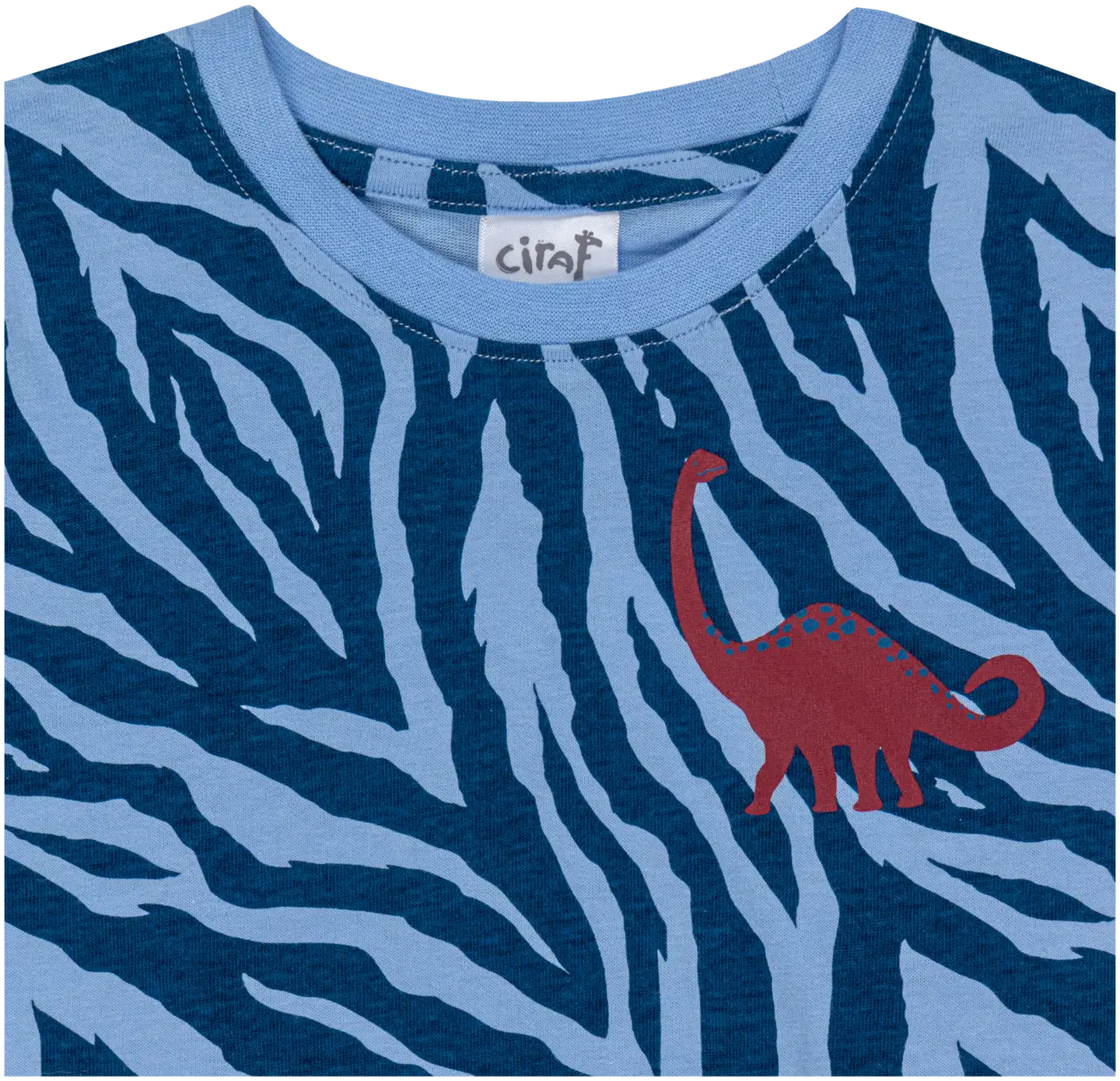 Ciraf lasten t-paita Dino 25pc260220 - stripes aop - 3