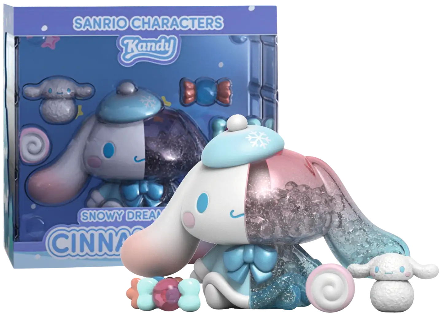 Mighty Jaxx keräilyhahmo Kandy Cinnamoroll Snowy Dreams - 5