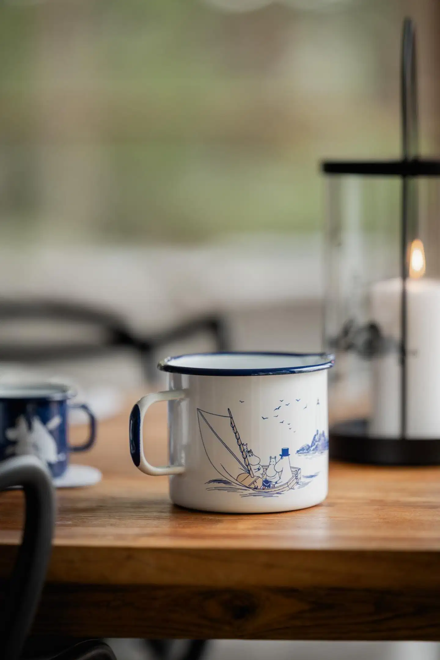 Muurla emalikannu Muumi Sailors 1,3 l - 3