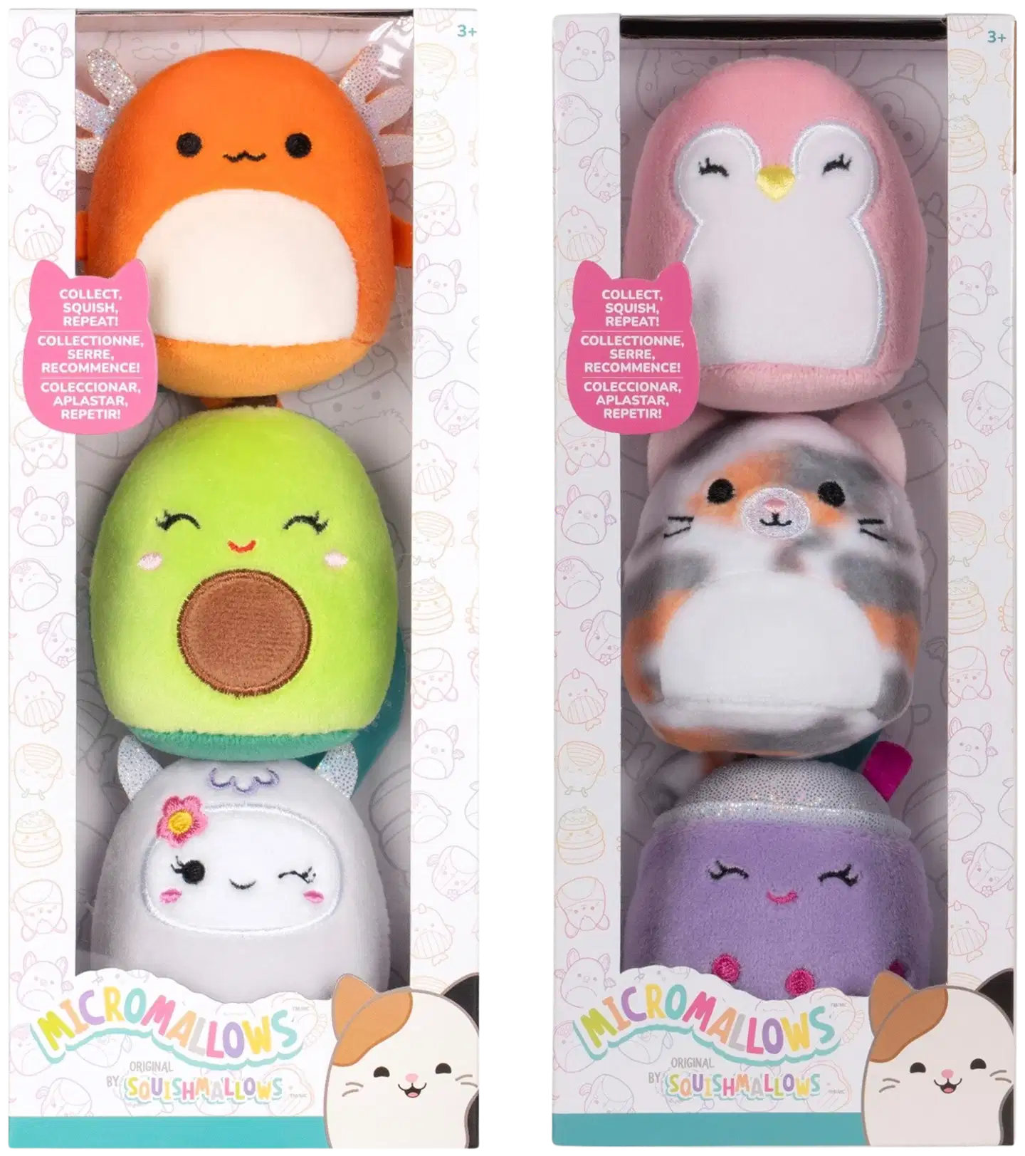 Micromalllows 6 cm pehmo 3 kpl S3 - 1