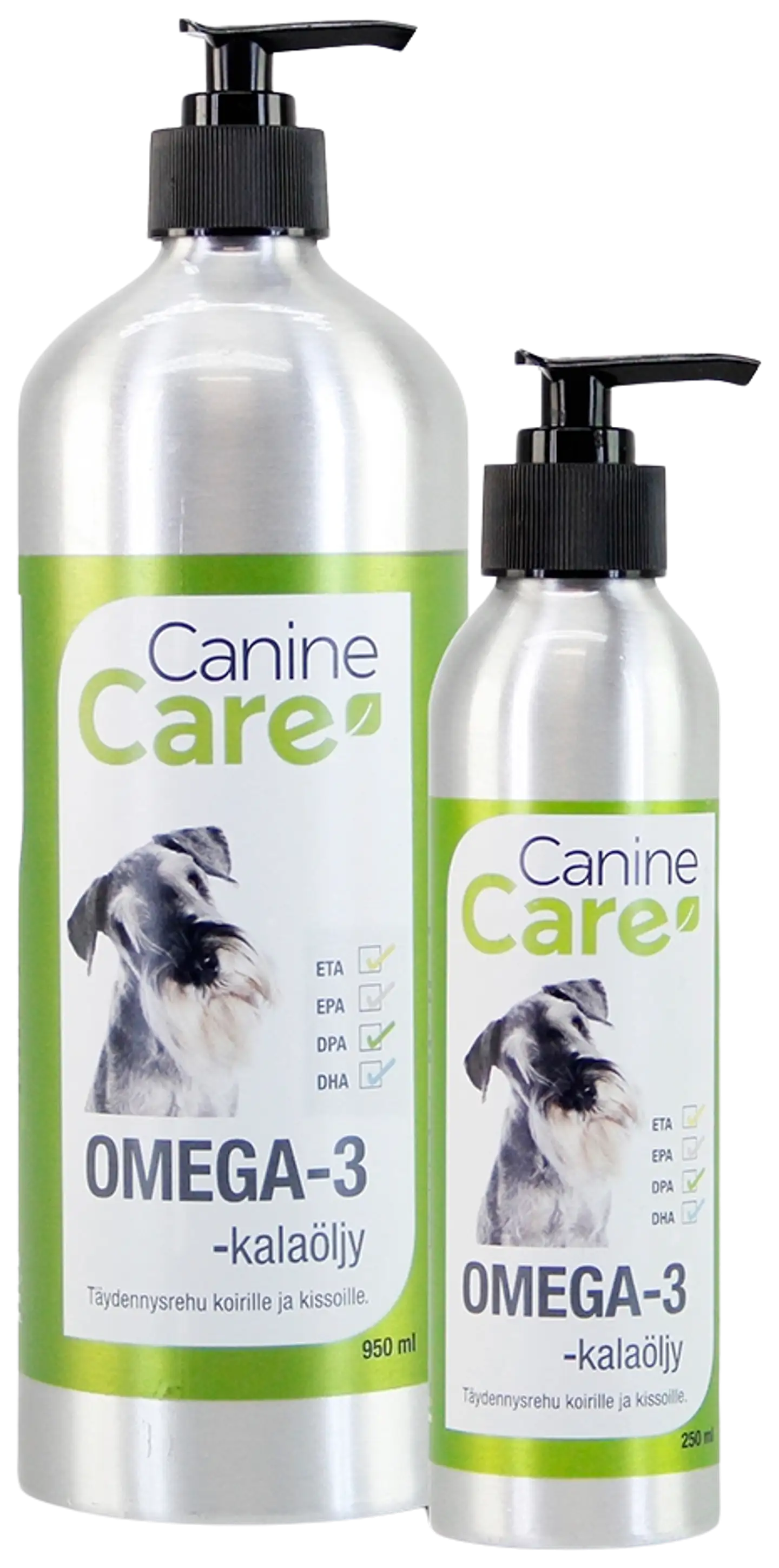 CanineCare Omega-3 -kalaöljy, 250 ml