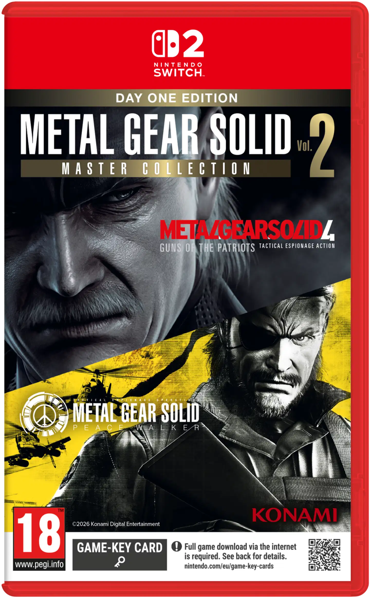 Konami NSW Metal Gear Solid Master Collection Vol. 2 Day1 versio - 1