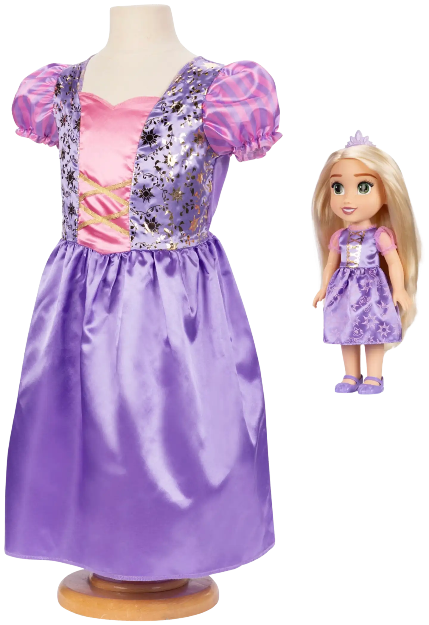 Disney Princess nukke ja mekko Rapunzel - 4