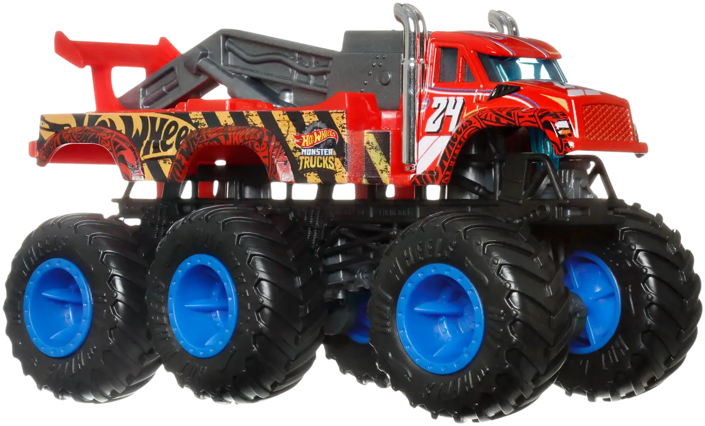 Hot Wheels monsteriauton kuljetusrekka Monster Truck Big Rigs, erilaisia - 6