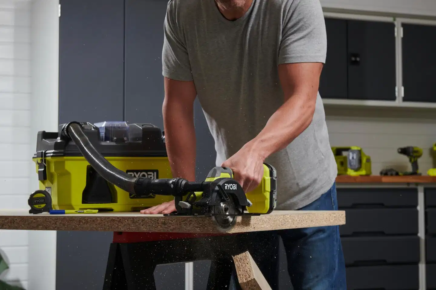Ryobi pyörösaha R18CS115-0 - 8